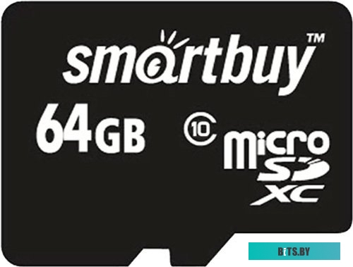 Карта памяти SmartBuy microSDXC SB64GBSDCL10-00 64GB