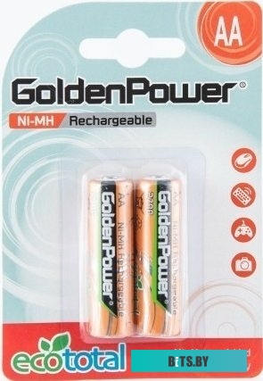 Аккумуляторы Golden Power AA 2700mAh 2 шт