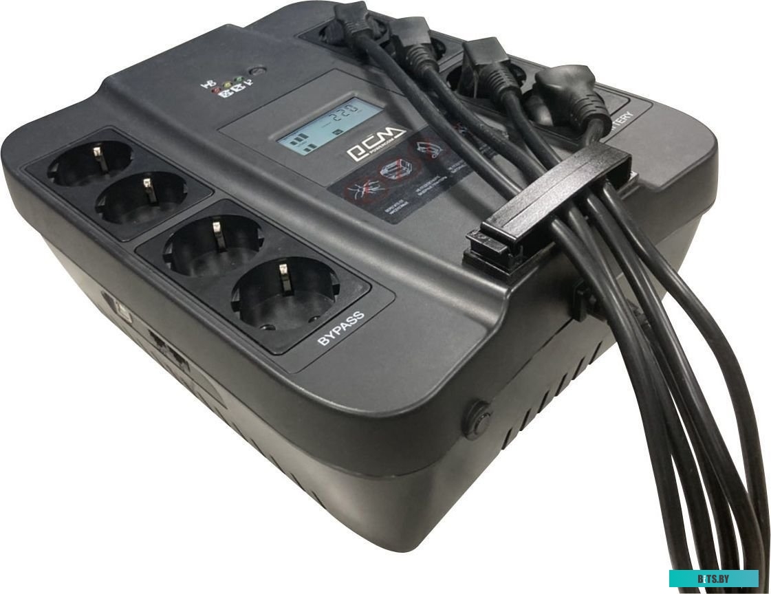 Источник бесперебойного питания PowerCom Spider SPD-750U LCD USB SPD-750U