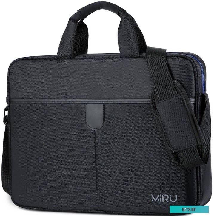 Сумка (портфель, кейс, чехол) для ноутбука Miru ClassTop 15.6 (черный) <1001>