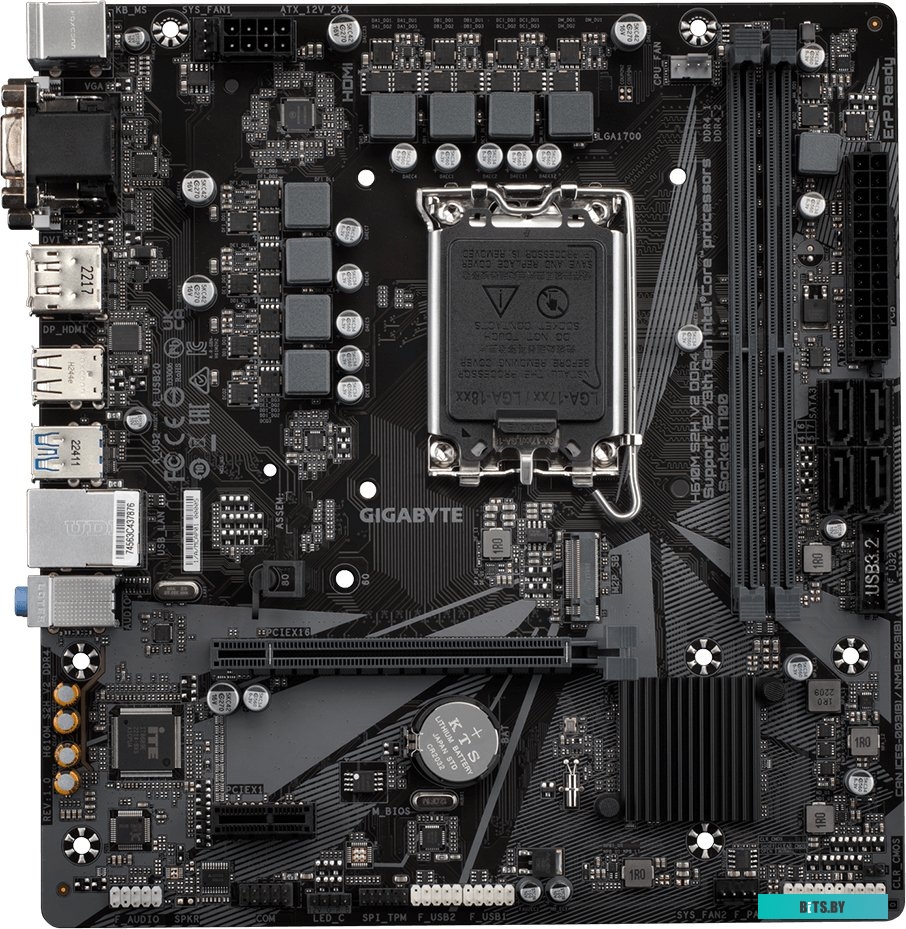 Материнская плата Gigabyte H610M S2H V2 DDR4