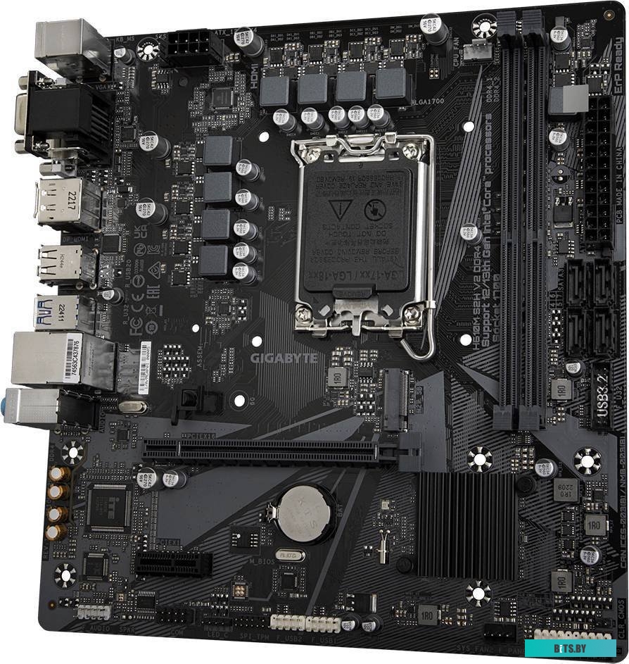 Материнская плата Gigabyte H610M S2H V2 DDR4