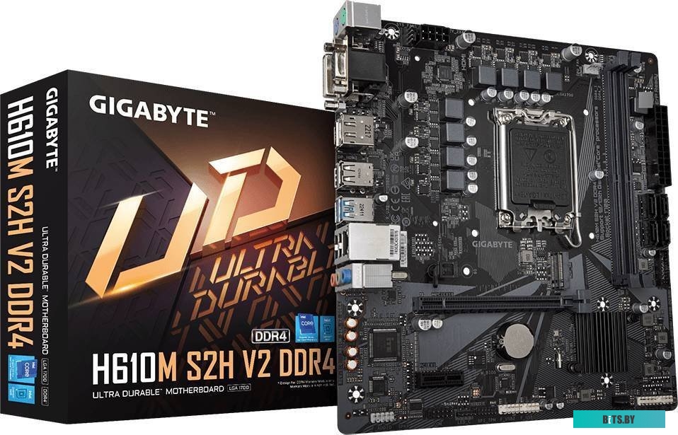 Материнская плата Gigabyte H610M S2H V2 DDR4