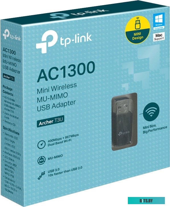 Беспроводной адаптер TP-Link Archer T3U
