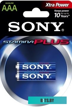 Батарейки Sony AAA 2 шт. [AM4-B2D]