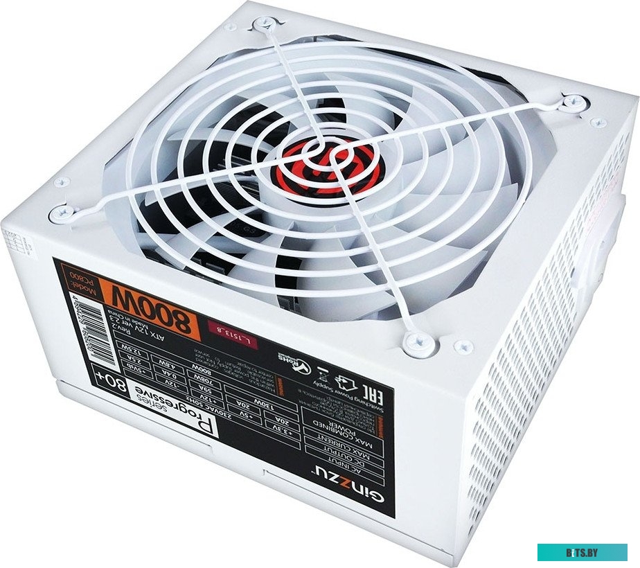 Блок питания Ginzzu PC800