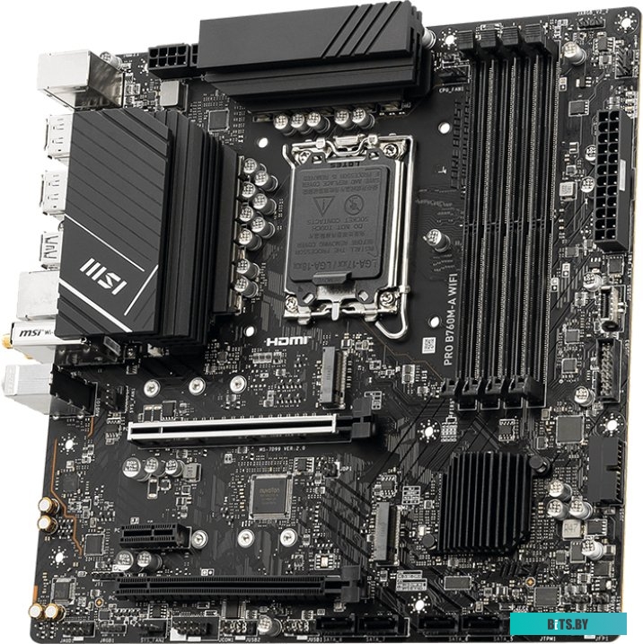 Материнская плата MSI Pro B760M-A WiFi DDR5