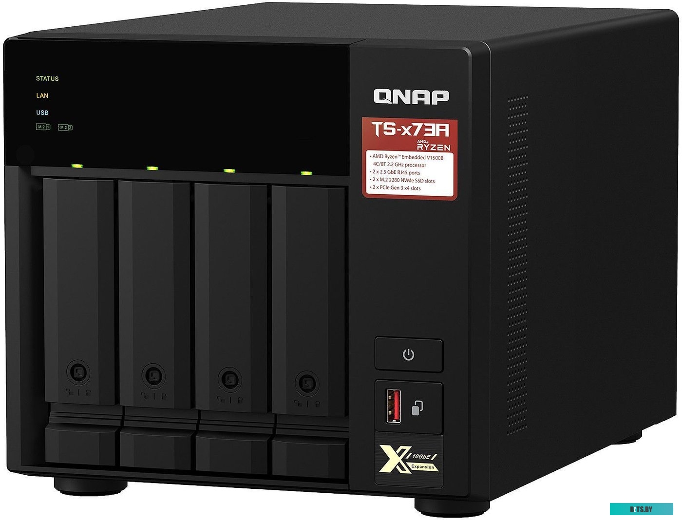 Сетевой накопитель QNAP TS-473A-8G