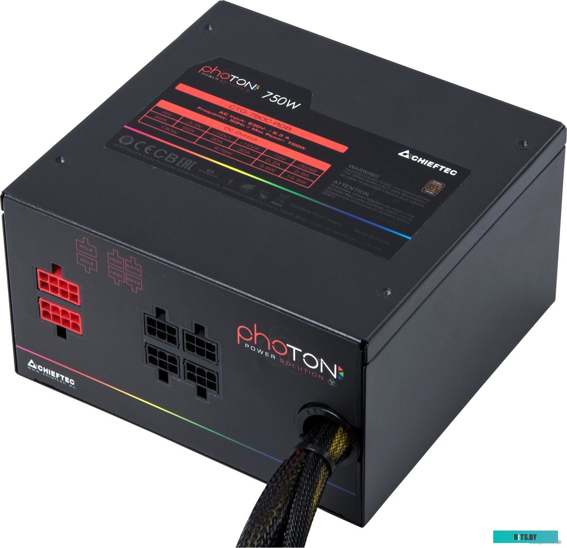 Блок питания Chieftec CTG-750C-RGB