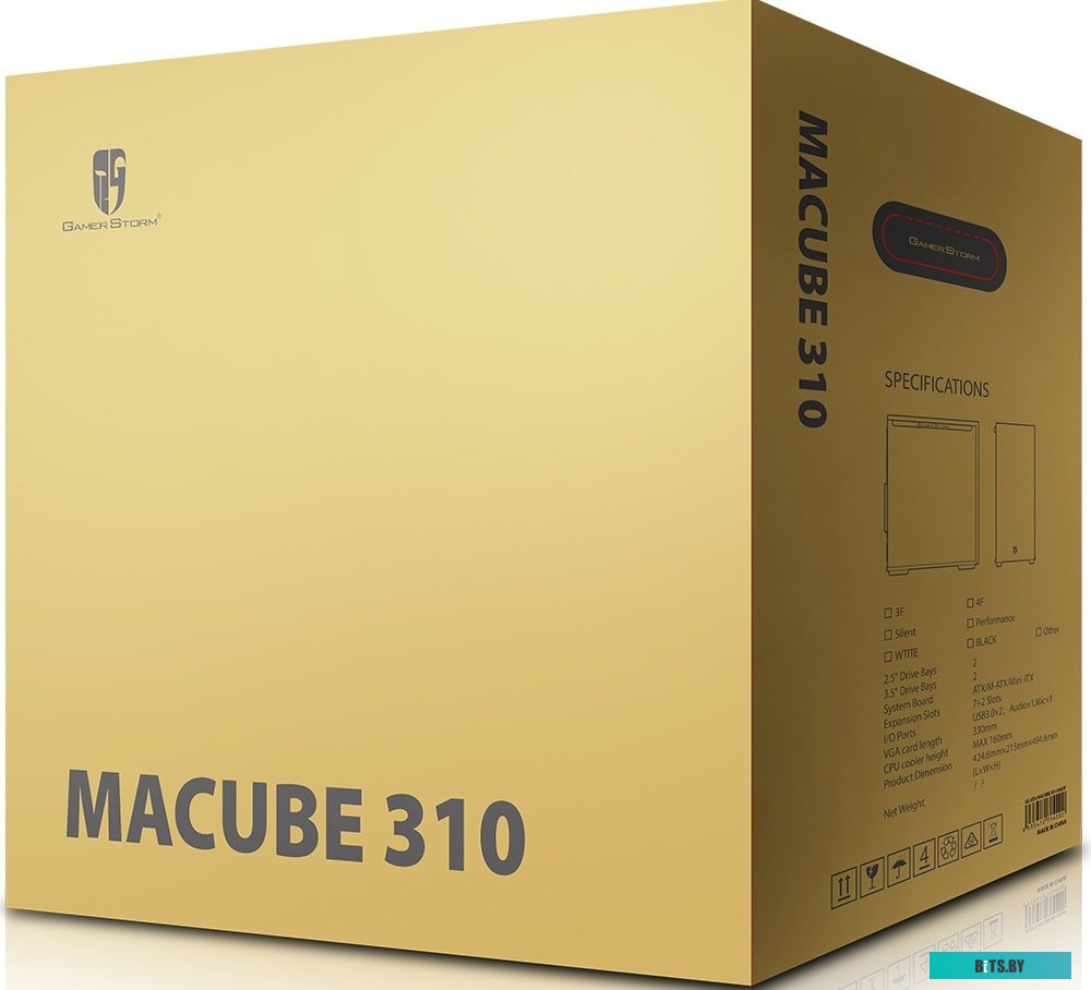 Корпус Deepcool Macube 310 GS-ATX-MACUBE310-WHG0P