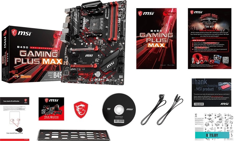 Материнская плата MSI B450 Gaming Plus Max