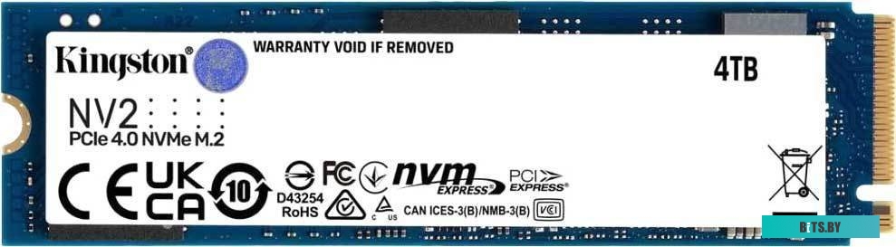 SSD Kingston NV2 SNV2S/4000G