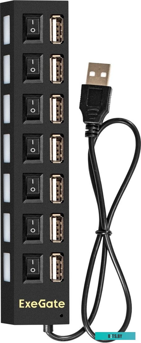 USB-Хаб ExeGate DUB-72SW EX293978RUS
