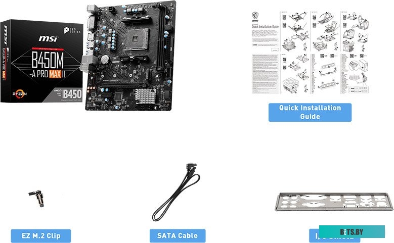 Материнская плата MSI B450M-A Pro Max II