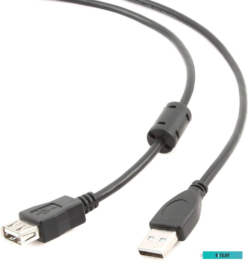 Кабель USB 2.0 A-A CCF-USB2-AMAF-10 Gembird w/ferrite удлинитель 3м