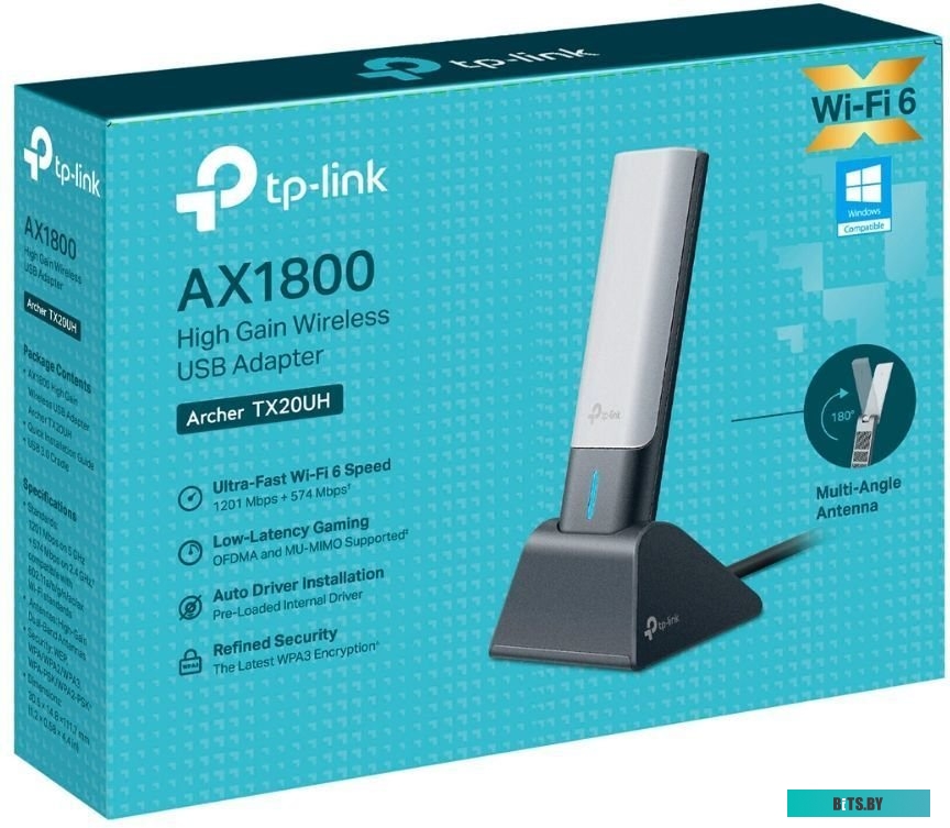 Wi-Fi адаптер TP-Link Archer TX20UH
