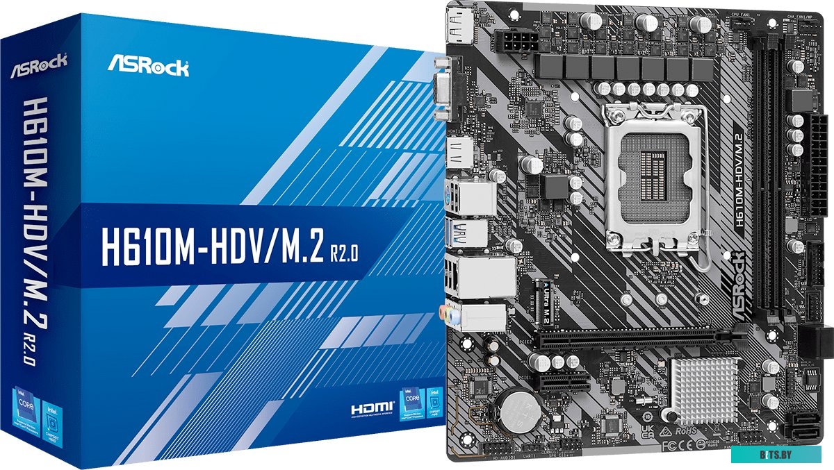 Материнская плата ASRock H610M-HDV/M.2 R2.0