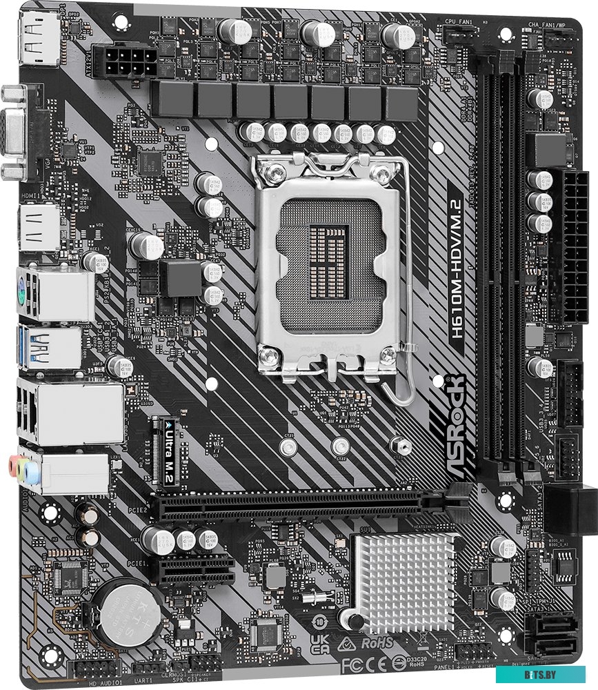 Материнская плата ASRock H610M-HDV/M.2 R2.0