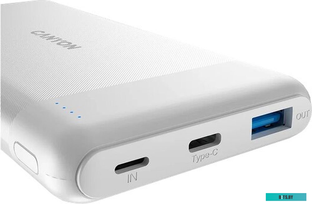 Внешний аккумулятор Canyon PB-1009 10000mAh (белый) <CNE-CPB1009W>