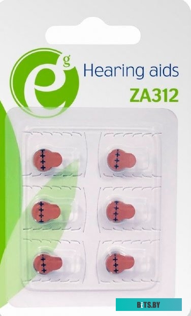 Батарейки EnerGenie ZA312 6 шт EG-BA-ZA312-01
