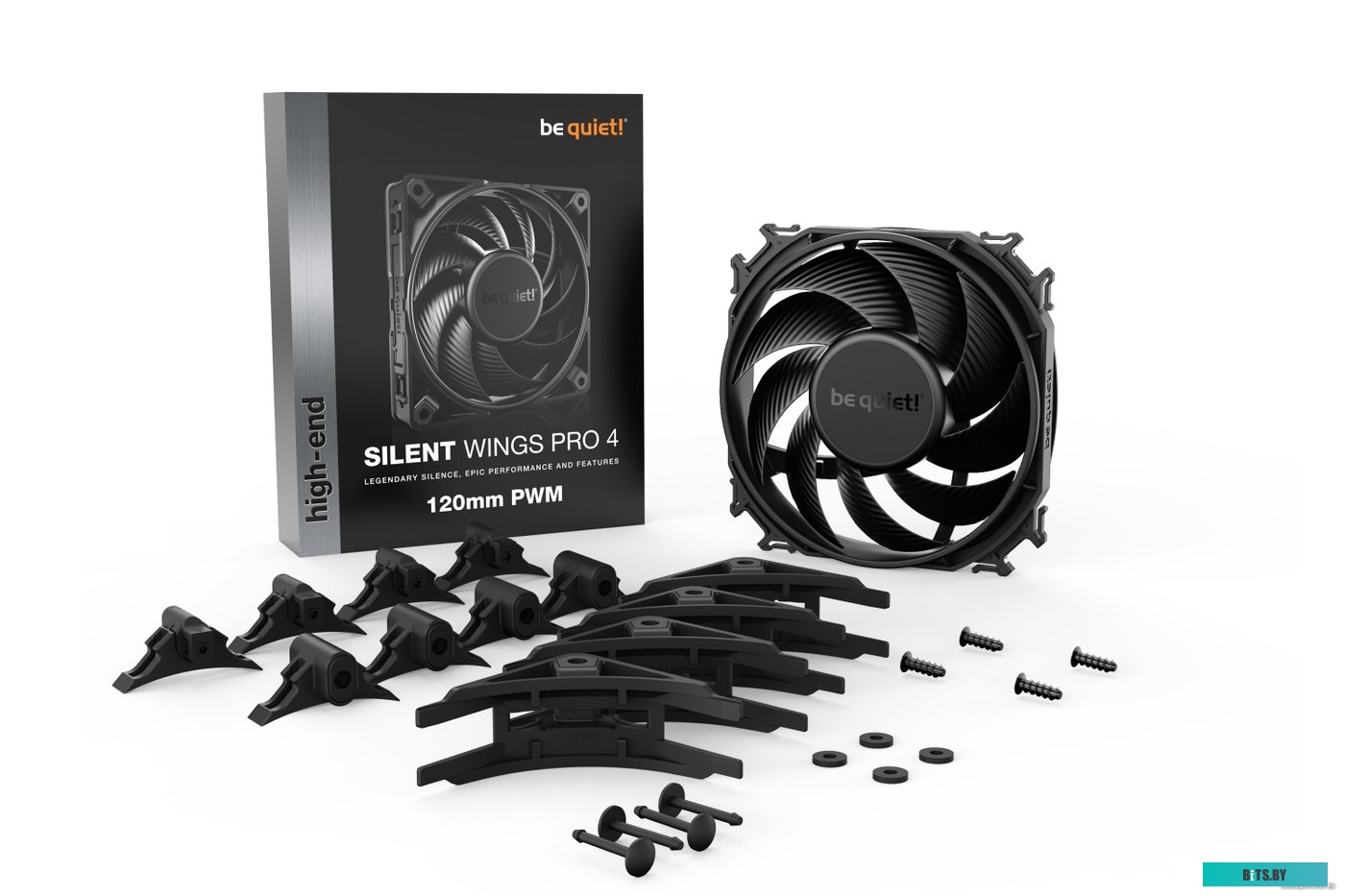 Вентилятор для корпуса be quiet! Silent Wings Pro 4 120mm PWM BL098
