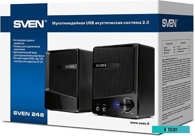 Компьютерные колонки SVEN 248