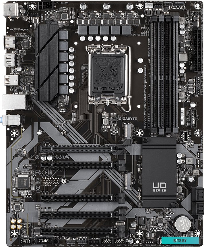 Материнская плата Gigabyte B760 DS3H DDR4 (rev. 1.0)