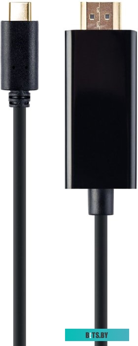 Кабель Cablexpert A-CM-HDMIM-02 USB Type-C - HDMI (2 м, черный)