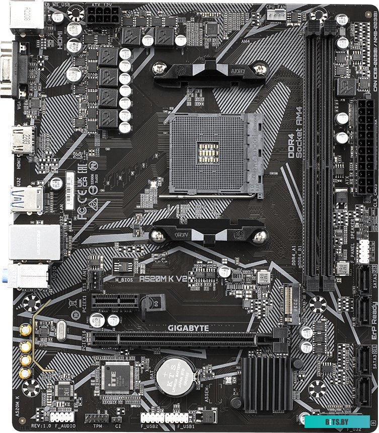 Материнская плата Gigabyte A520M K V2