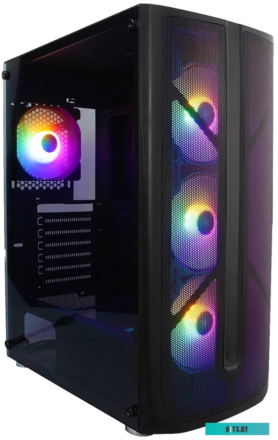 Корпус 1stPlayer Firebase X4-BK-4F1