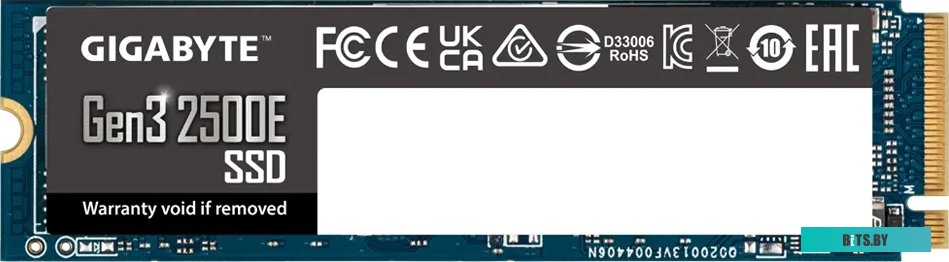 SSD Накопитель Gigabyte Gen3 2500E 500GB G325E500G
