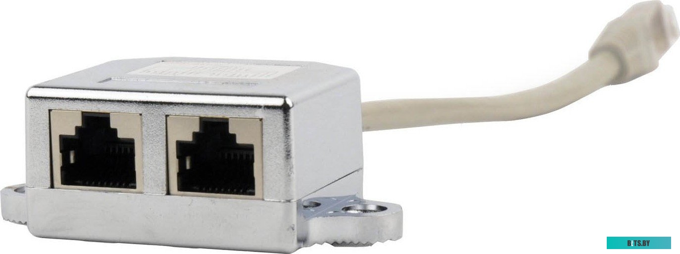 Сетевой адаптер NCA-SP-02 Gembird splitter 2xLAN, FTP (1xRJ45 to 2xRJ45)