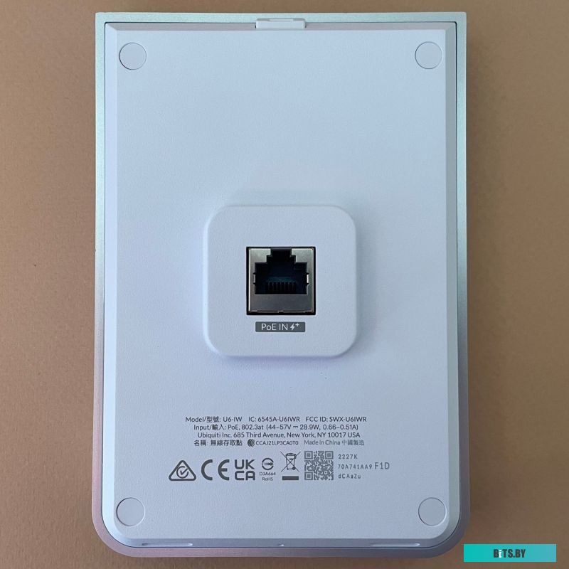 Точка доступа Ubiquiti UniFi 6 In-Wall AP U6-IW