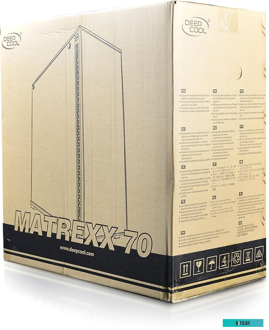 Корпус Deepcool Matrexx 70 DP-ATX-MATREXX70-BKG0P-3F