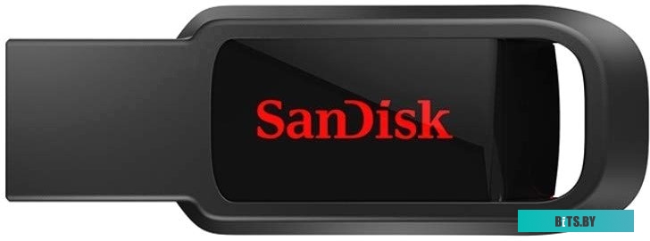 USB накопитель (Флешка) SanDisk Cruzer Spark 64GB (черный) <SDCZ61-064G-G35>