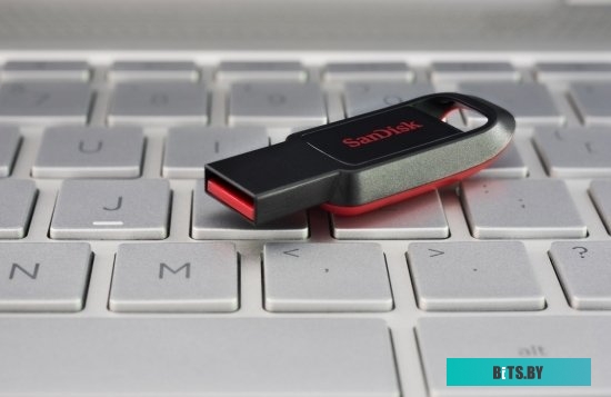 USB накопитель (Флешка) SanDisk Cruzer Spark 64GB (черный) <SDCZ61-064G-G35>