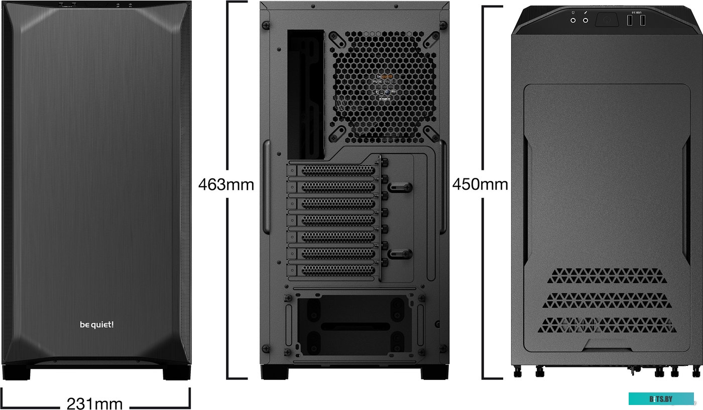 Корпус be quiet! Pure Base 500 BGW34