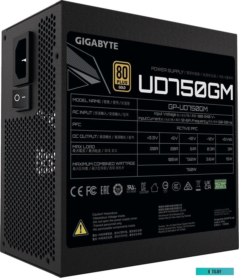 Блок питания Gigabyte UD750GM <GP-UD750GM>