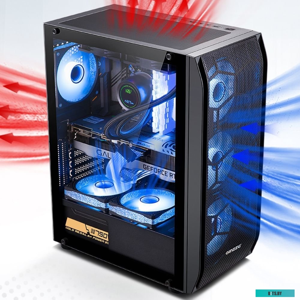 Корпус Ginzzu GL180