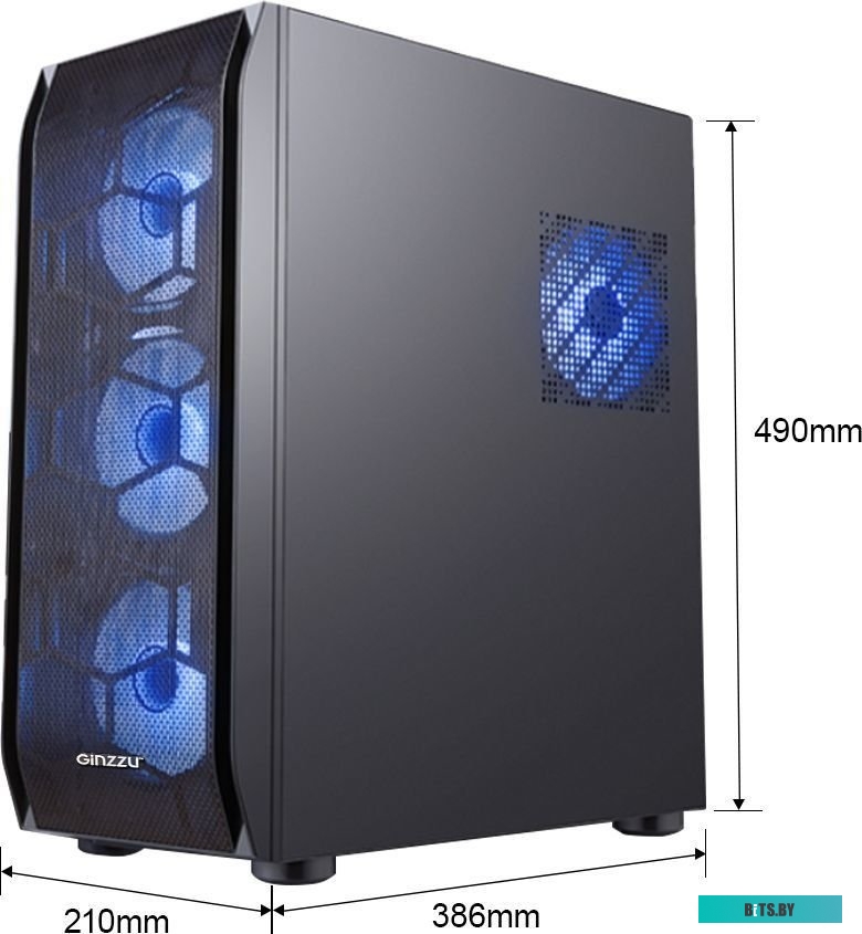 Корпус Ginzzu GL180