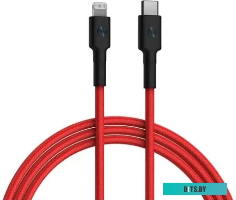 Кабель ZMI AL875 USB Type-C - Lightning (1.5 м, красный)