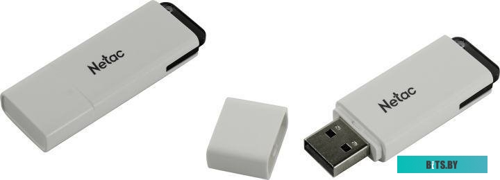USB накопитель (Флешка) Netac 16GB USB 3.0 FlashDrive Netac U185 с индикатором <NT03U185N-016G-30WH>