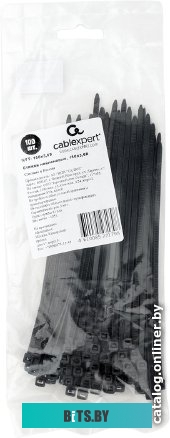 Стяжка для кабеля Cablexpert NYT-150x3.6B (100шт)
