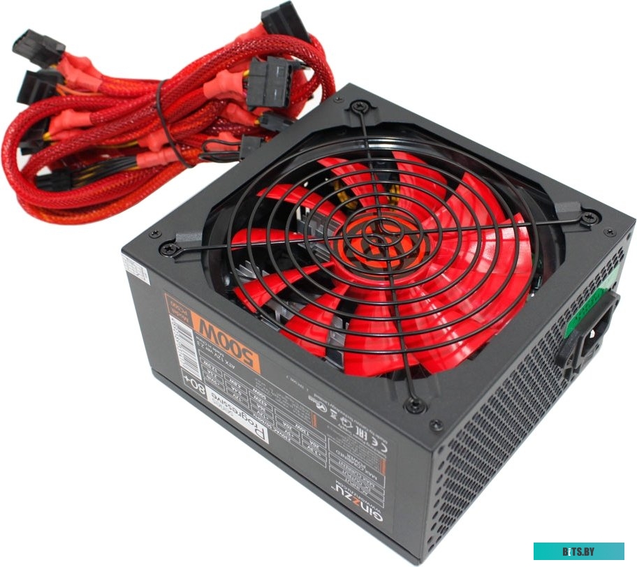 Блок питания Ginzzu PC500