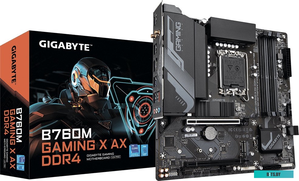 Материнская плата Gigabyte B760M Gaming X AX DDR4 (rev. 1.x)