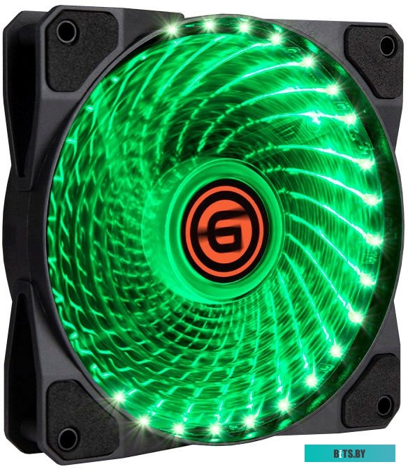 Вентилятор для корпуса Ginzzu 12LG33 <12LG33(GREEN)>