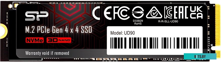 SSD накопитель Silicon Power UD90 SP02KGBP44UD9005