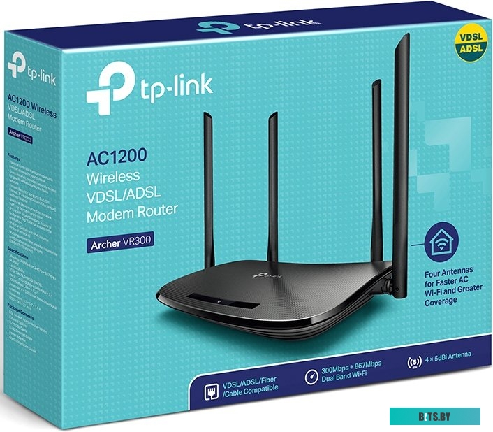 Беспроводной DSL-маршрутизатор TP-Link Archer VR300