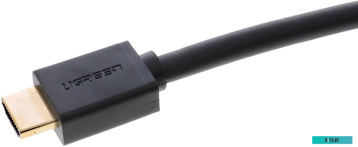 Кабель Ugreen HD106 10136 HDMI - DVI (3 м, черный)