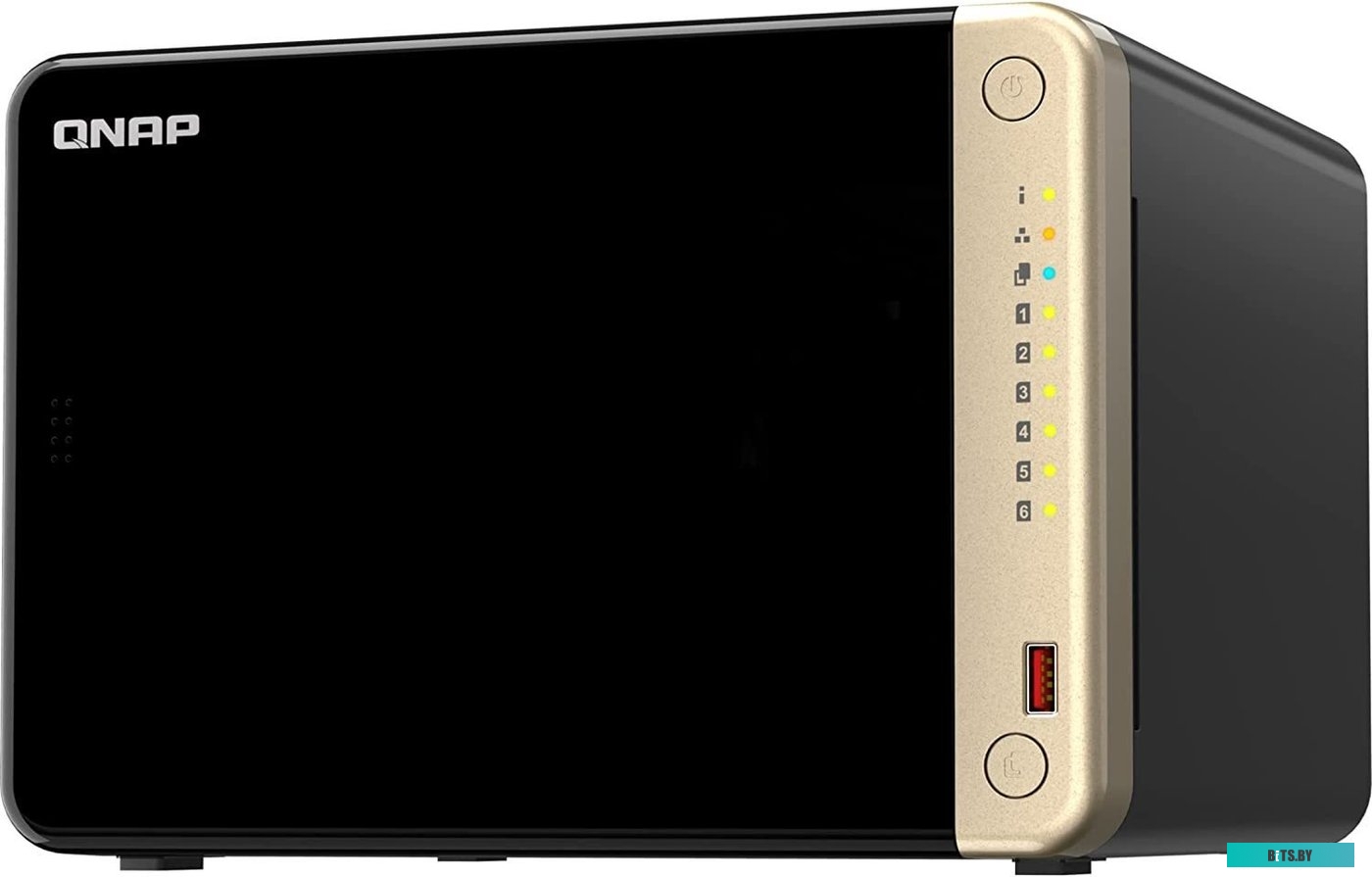 Сетевой RAID-накопитель QNAP TS-664-8G
